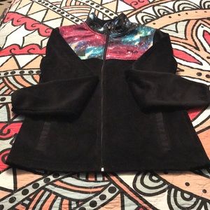 Fila sport galaxy print jacket size medium